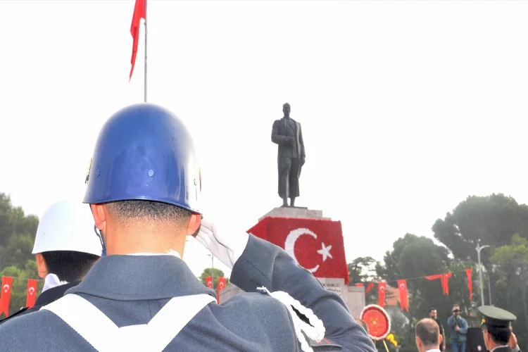 Muğla'da Atatürk'ü anma töreni gerçekleştirildi