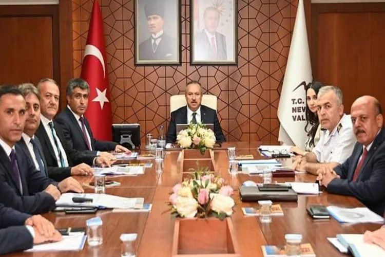 Nevşehir'de 'Yerleştirme ve Değerlendirme' toplantısı yapıldı