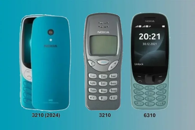 Nokia’nın yenilenen efsanesi: 3210 modeli yeniden canlandırılıyor
