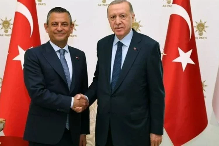Özgür Özel ile Cumhurbaşkanı Erdoğan görüşmesi başladı!