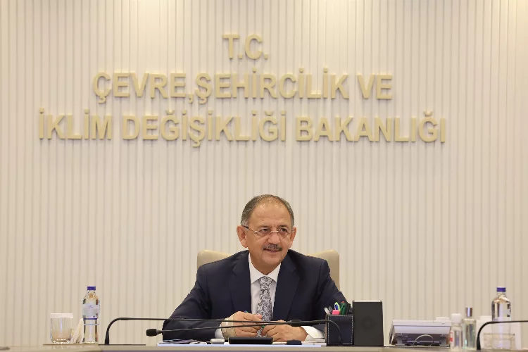 Bakan Mehmet Özhaseki: 2023 yılı itibarıyla 34 bin 519 çevre denetimi gerçekleştirdik