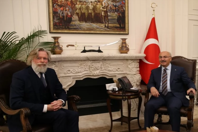 İsveç'in İstanbul Başkonsolosu'ndan Vali Köşger'e ziyaret