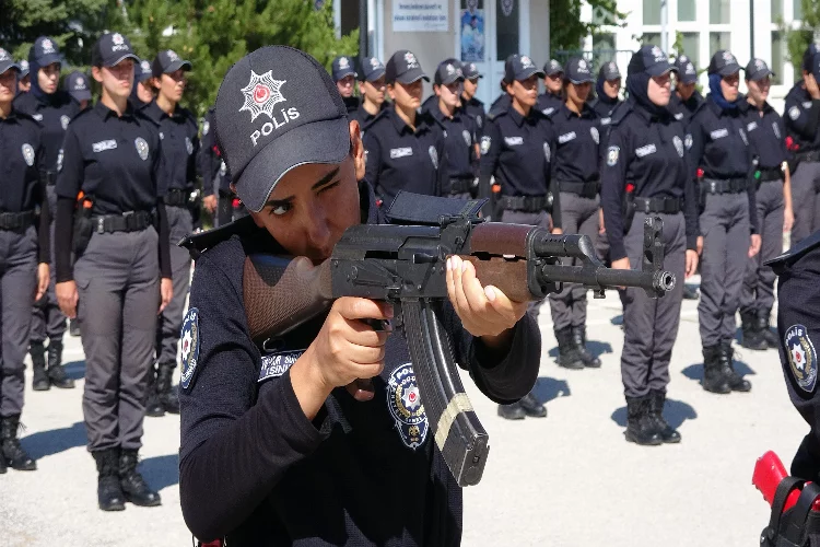 Yozgat'ta polis adaylarına zorlu eğitim