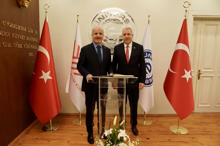 YÖK Başkanı Özvar'dan Ege Üniversitesine ziyaret