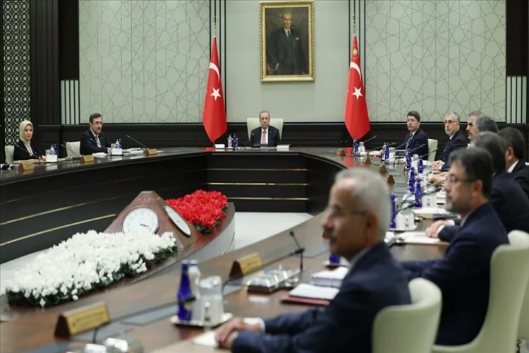 Erdoğan, Kabine Toplantısı'na başkanlık edecek