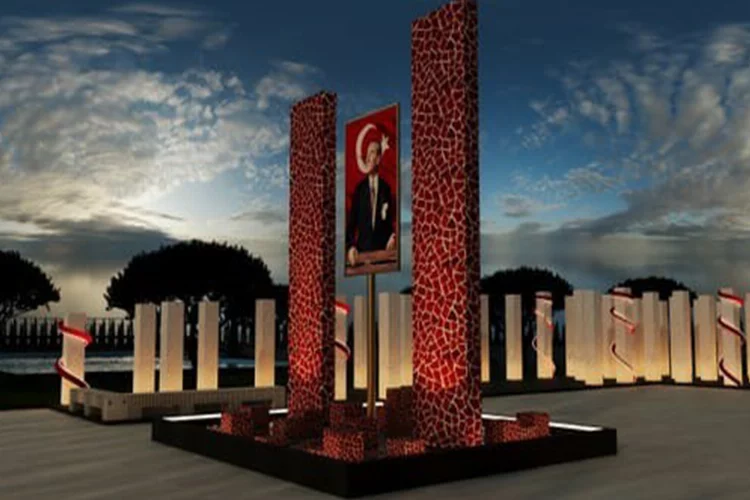 100 yılın anıtı Samsun Atakum’da inşa ediliyor