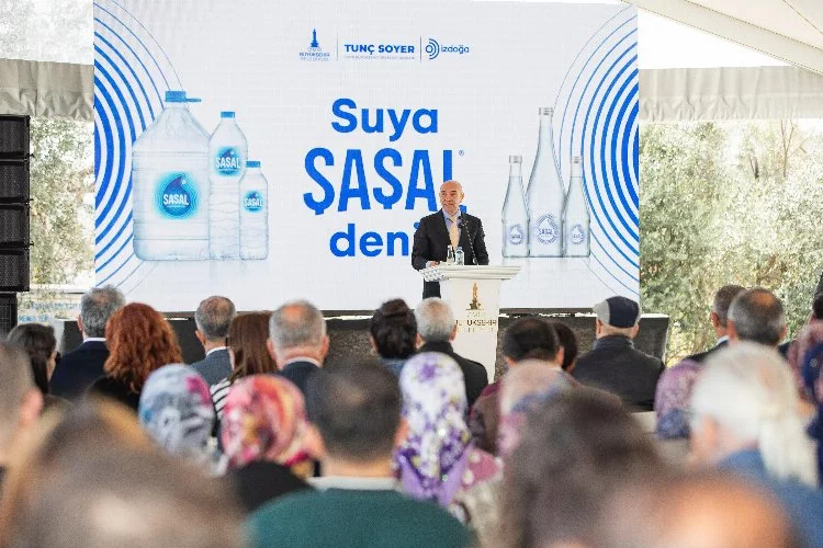 Şaşal Su Fabrikası açıldı: İzmirli suya yeniden Şaşal diyor!