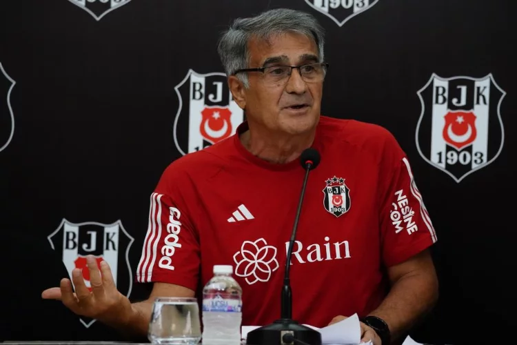 Beşiktaş Teknik Direktörü Şenol Güneş'ten açıklama