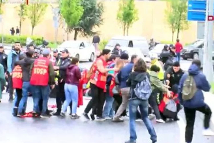 Şişli’den Taksim'e yürümek isteyen gruba müdahale