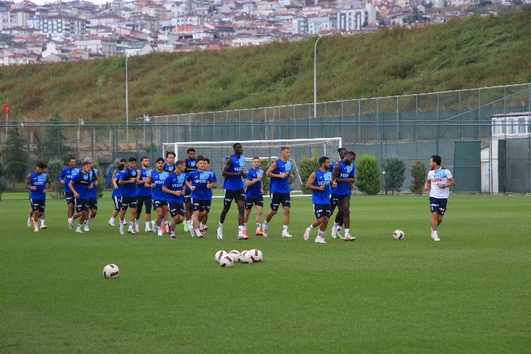 Trabzonspor, Hatayspor için hazırlıklarını tamamladı