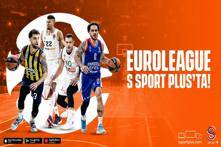 Basketbolseverler tüm EuroLeague maçlarını S Sport Plus’ta izleyecek