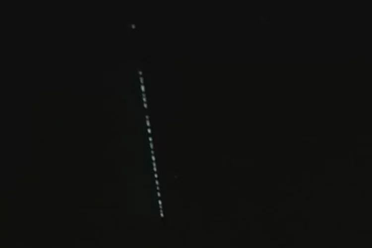 Starlink uyduları Ereğli semalarında göründü