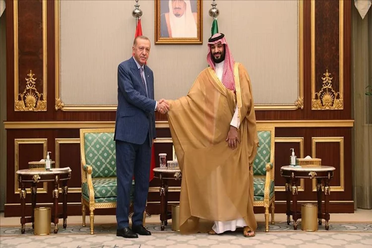 Cumhurbaşkanı Erdoğan, Suudi Arabistan Veliaht Prensi ile görüştü  