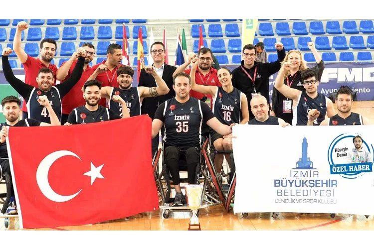 Tekerlekli Sandalye Basketbolunun lokomotifi İzmir Belediyesi! 