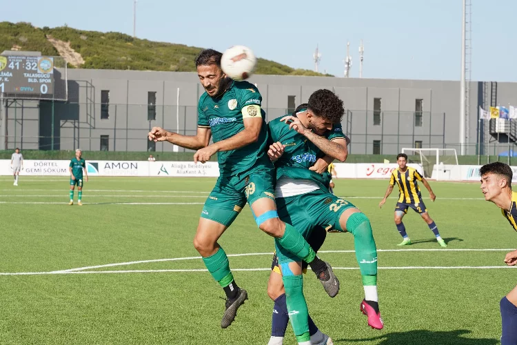 Aliağaspor FK sahasında Talasgücü'nü 3 golle geçti