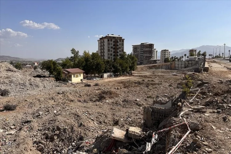Kahramanmaraş'ta Ebrar Sitesi'nin yıkımı tamamlandı