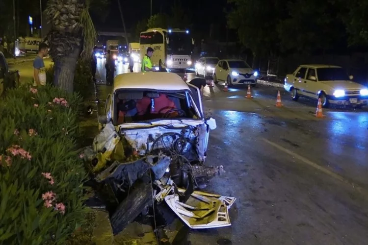 Antalya Kepez'de zincirleme trafik kazası