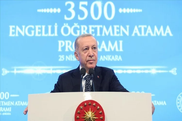 Cumhurbaşkanı Erdoğan tarih verdi! 45 bin yeni öğretmen ataması