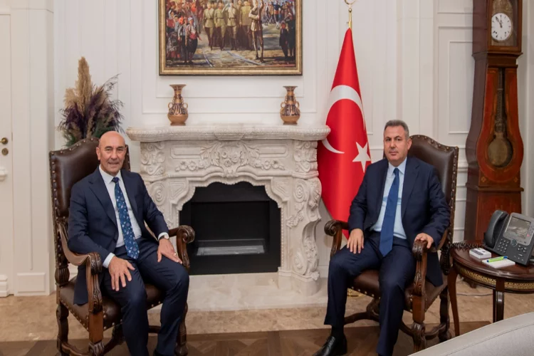 Başkan Soyer, Vali Elban’ı ziyaret etti