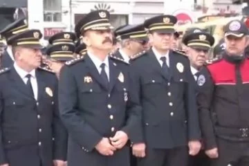 Türk Polis Teşkilatı'nın 179. kuruluş yıl dönümü Taksim'de kutlandı