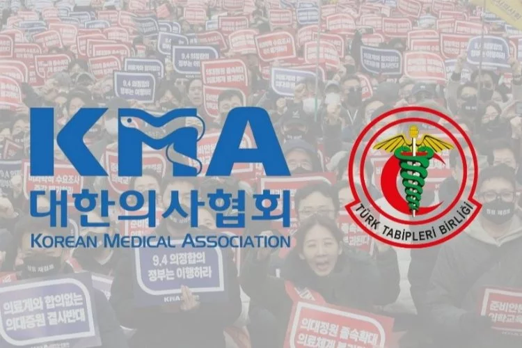 Türk Tabipleri Birliği’nden Kore Tabipleri Birliği’ne dayanışma mektubu