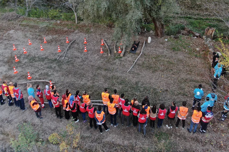 Doğada hayat kurtaran eğitim: UMKE ekipleri Kayseri’de tecrübe kazandı