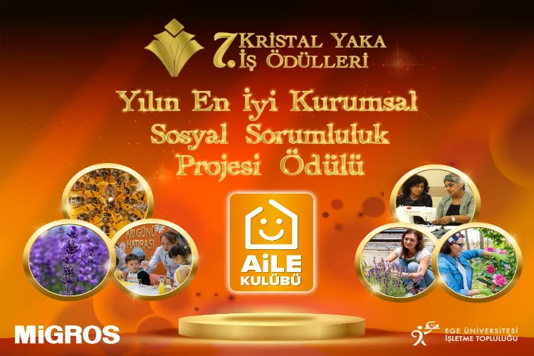 Ege Üniversitesi’nden Migros Aile Kulüpleri’ne “Yılın En İyi Kurumsal Sosyal Sorumluluk Projesi” ödülü