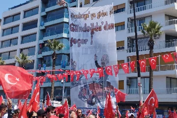 İzmirliler Kemal Kılıçdaroğlu'nu bekliyor