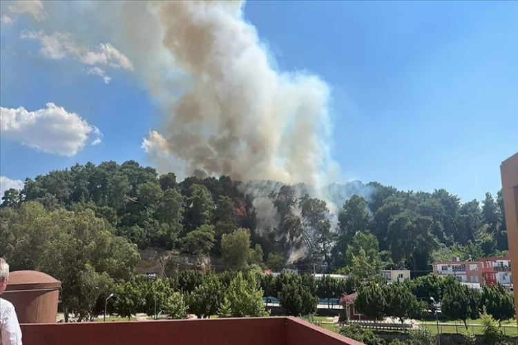İstanbul İkitelli Organize Sanayi Bölgesi'nde yangın