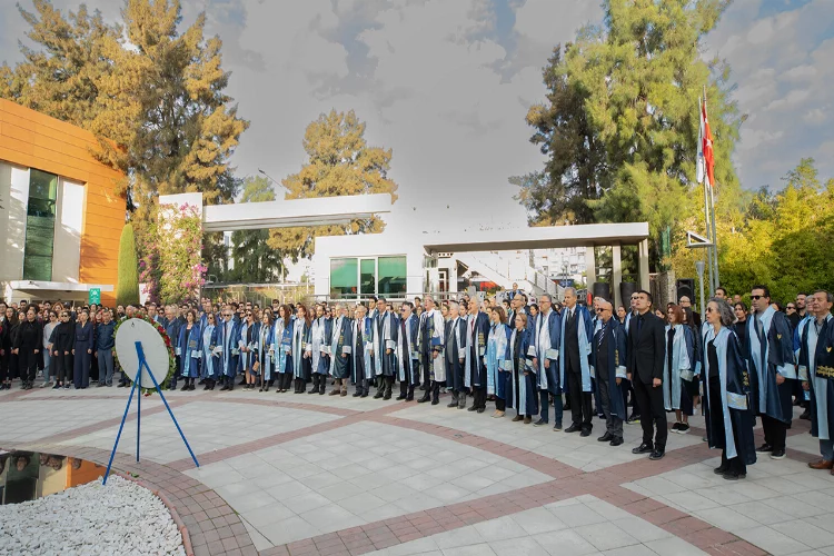 Yaşar Üniversitesi’nde Gazi Mustafa Kemal Atatürk törenle anıldı