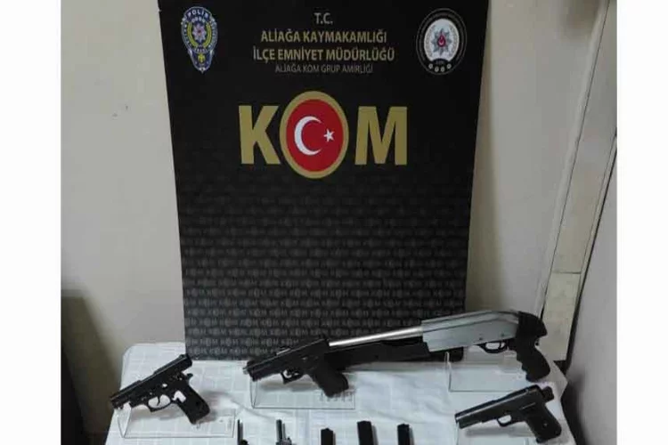 İzmir'de silah ticareti yapan şüpheli tutuklandı