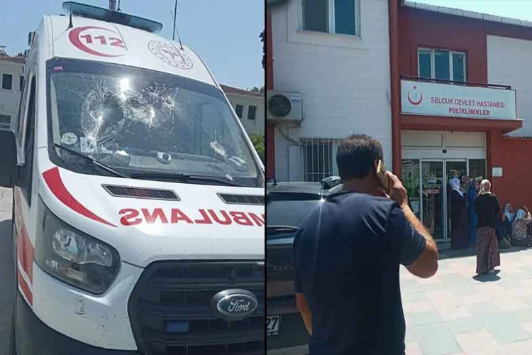 İzmir'de sağlık ekiplerine saldırı!