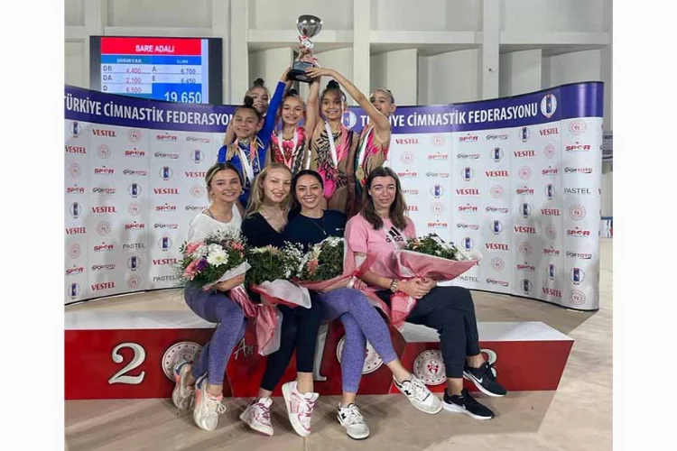 Türkiye Ritmik Cimnastik'te ödül İzmir'e