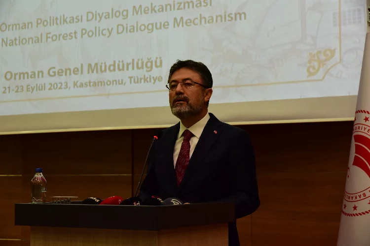 Bakan Yumaklı: Türkiye ağaçlandırma çalışmalarında Avrupa'da birinci sırada