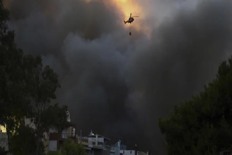Yunanistan'da yeni orman yangınları çıktı