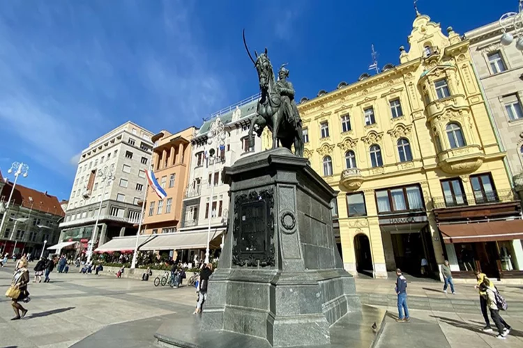 Tarihi şehir Zagreb dikkat çekiyor