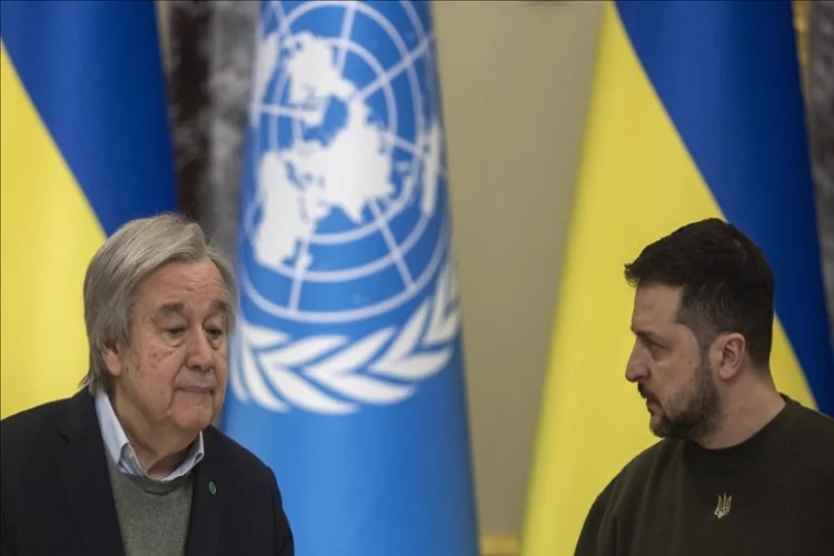 Zelenskiy, BM Genel Sekreteri Guterres ile görüştü