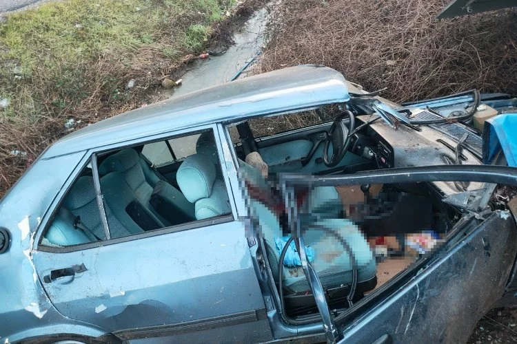 Zonguldak’ta feci kaza: Barakaya çarpan sürücü can verdi